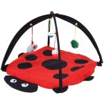 Tente d'activités pour chats, tapis de jeu, design innovant, multifonction, finition soignée, avec balles ... Tente d'activités pour chats, tapis de jeu, design innovant, multifonction, finition soignée, avec balles ...
