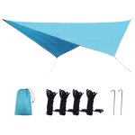 Abri de camping pour activits extrieures, 10, 5 x 8, 2 pi, tente anti - mouches, bche anti - pluie, ...