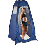 Tente de douche camping, pop up, hxlxp: 190 x 120 x 120 cm, cabine d'essayage, tanche, compacte, uv ...