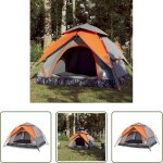 Tente familiale - tente de camping � d�me 3 personnes lib�ration rapide