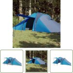 The living store - tente familiale à dôme 6 personnes bleu imperméable - tente famille - tente camping ... The living store - tente familiale à dôme 6 personnes bleu imperméable - tente famille - tente camping ...