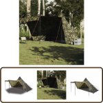 Vidaxl - tente familiale tipi 6 personnes camouflage impermable