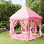 Maison chic - tente de jeu de princesse, tente de rception, tonnelle et pergola de jardin, barnum rose ...