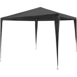 Design in - tente de r�ception, barnum 3x3 m pe anthracite cfw90960