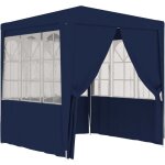 The living store tente de rception avec parois latrales 2x2 m bleu 90 g / m - tents de rception - ...