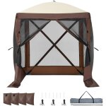 Mophorn tente tonnelle escamotable, abri solaire à 4 côtés avec panneaux d'intimité amovibles et fenêtres ... Mophorn tente tonnelle escamotable, abri solaire à 4 côtés avec panneaux d'intimité amovibles et fenêtres ...