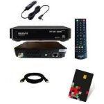 Terminal tn8000hd humax + carte + allume cigare + c�ble hdmi hd me