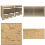 Terrarium bois d'ingnierie 100x47x47 cm - terrarium reptile - terrarium animal - abri reptile - habitat ...