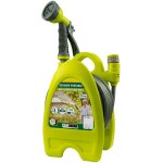 Tuyau d'arrosage 10 m avec enrouleur portable