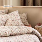 Terre de nuit - taie d'oreiller 50x70 gaze de coton floral