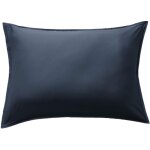 Terre de nuit - taie d'oreiller en bambou 50x70 cm bleu
