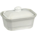 Terrine avec couvercle en gr�s 11x8cm