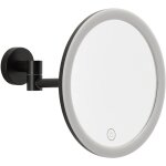 Tesa - visioon led (noir) miroir cosmétique, éclairage variable, tactile, grossissement 5x, bras articulé, ... Tesa - visioon led (noir) miroir cosmétique, éclairage variable, tactile, grossissement 5x, bras articulé, ...