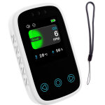 Testeur qualit� d'air 3 en 1 co temp�rature humidit�, d�tecteur capteur ndir, �cran tft lcd num�rique ...