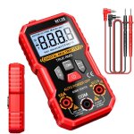 Testeur de continuit�, multim�tre num�rique intelligent, compact et l�ger, 4, 53 x 2, 36 pouces, instrument ...