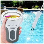 Testeur de qualit� de l'eau, testeur �lectronique de ph et de niveau de chlore pour piscine avec c�ble ...