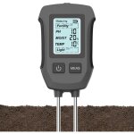 Testeur d'humidit� pour plantes 5 en 1, humidim�tre pour fertilit� / ph / humidit� du sol / temp�rature ...