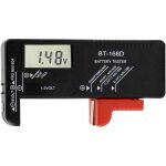 Testeur de piles num�rique, testeur de piles universel, batterie testeur, pour aa, aaa, c, d, pp3, 9v, ...