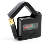 Testeur de piles numrique universel modle bt860, compatible avec piles aa, aaa, c, d, 9v, et boutons, ...