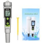 Testeur de salinit 0 - 199. 9 ppt testeur de sel pour piscine compteur de sel de piscine testeur salinit ...