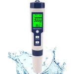 Testeur de sel et ph - m�tre pour piscine, salinom�tre num�rique hofun et testeur de ph pour aquarium ...