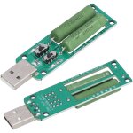 Testeur de usb, dcharge 1a 2a 3a 2 pices module de test de charges durables rglable pour batterie ...