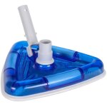 T�te de balai aspirant triangulaire bleu pour manche standard ou t�lescopique