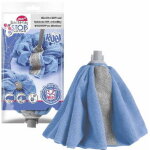 T�te de balai microfibre rubi silver bacteria stop avec bande abrasive