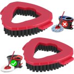 T�tes de brosse de rechange pour balai essoreur � simple rainure o cedar easywrin, base de rechange pour ...