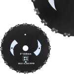 Tte de coupe pour mortorsense 23cm 25, 4mm tte de coupe