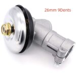 Tête d'engrenage debroussailleuse universelle boîte de vitesse de tondeuse à gazon (26mm, 9 dents) - ... Tête d'engrenage debroussailleuse universelle boîte de vitesse de tondeuse à gazon (26mm, 9 dents) - ...