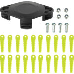 T�te de lame de tondeuse acfhrl2, compatible avec les tondeuses �lectriques ryobi one head 18v et 24v ...