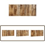 Tête de lit 120 cm bois de manguier brut massif - vidaxl Tête de lit 120 cm bois de manguier brut massif - vidaxl