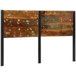 Tête de lit 160 cm bois massif récupéré et fer vidaxl Tête de lit 160 cm bois massif récupéré et fer vidaxl