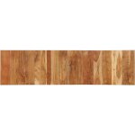 T�te de lit 200 cm bois massif d'acacia vidaxl
