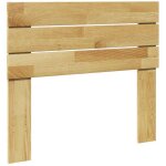 T�te de lit 90 cm bois massif de ch�ne