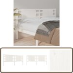 Tête de lit blanc 156x4x100 cm bois massif de pin - tête de lit - tête de lit bois - tête de lit blanche ... Tête de lit blanc 156x4x100 cm bois massif de pin - tête de lit - tête de lit bois - tête de lit blanche ...