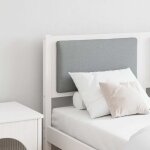 Tte de lit autre blanc 160 cm bois massif en pin