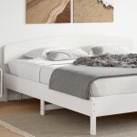 Tête de lit blanc 180 cm bois massif de pin Tête de lit blanc 180 cm bois massif de pin