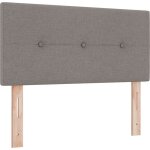 Tête de lit avec tête de lit taupe 90 cm tissu vidaxl Tête de lit avec tête de lit taupe 90 cm tissu vidaxl