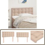 Tête de lit cappuccino 80x5x78 / 88 cm similicuir - tête de lit - tête de lit capitonnée - tête de lit ... Tête de lit cappuccino 80x5x78 / 88 cm similicuir - tête de lit - tête de lit capitonnée - tête de lit ...