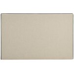 T�te de lit d�houssable 170 cm - coton et lin - beige et noir - chesma