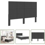 Tête de lit gris foncé tissu 180x200 cm - tête de lit - literie - meuble chambre - têtière lit - décor ... Tête de lit gris foncé tissu 180x200 cm - tête de lit - literie - meuble chambre - têtière lit - décor ...