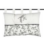 Tte de lit  passants style campagne chic ecru 45x70 cm