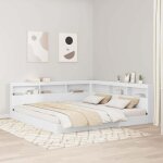 Tête de lit de rangement blanc 180 cm bois d'ingénierie Tête de lit de rangement blanc 180 cm bois d'ingénierie
