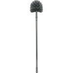 T�te de loup vinyle ronde + manche t�lescopique 150cm - guialto
