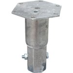 Wovar - t�te plate hexagonale vis de fondation 180 mm - par pi�ce