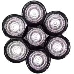 T�te rasoir 7 t�tes faciles � installer?rasoir �lectrique flottant barbe tondeuse � cheveux