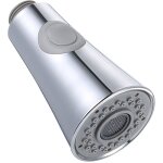 T�te de robinet d'�vier de cuisine t�te de pulv�risation extractible � 2 fonctions avec pi�ces de rechange ...