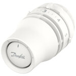 T�te thermostatique � clic danfoss redia ra, capteur int�gr�, avec limitation � partir de 16 �c